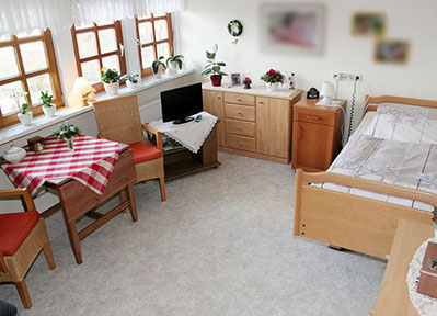 Zimmer im Haus Rosengarten – helle, freundliche Einrichtung